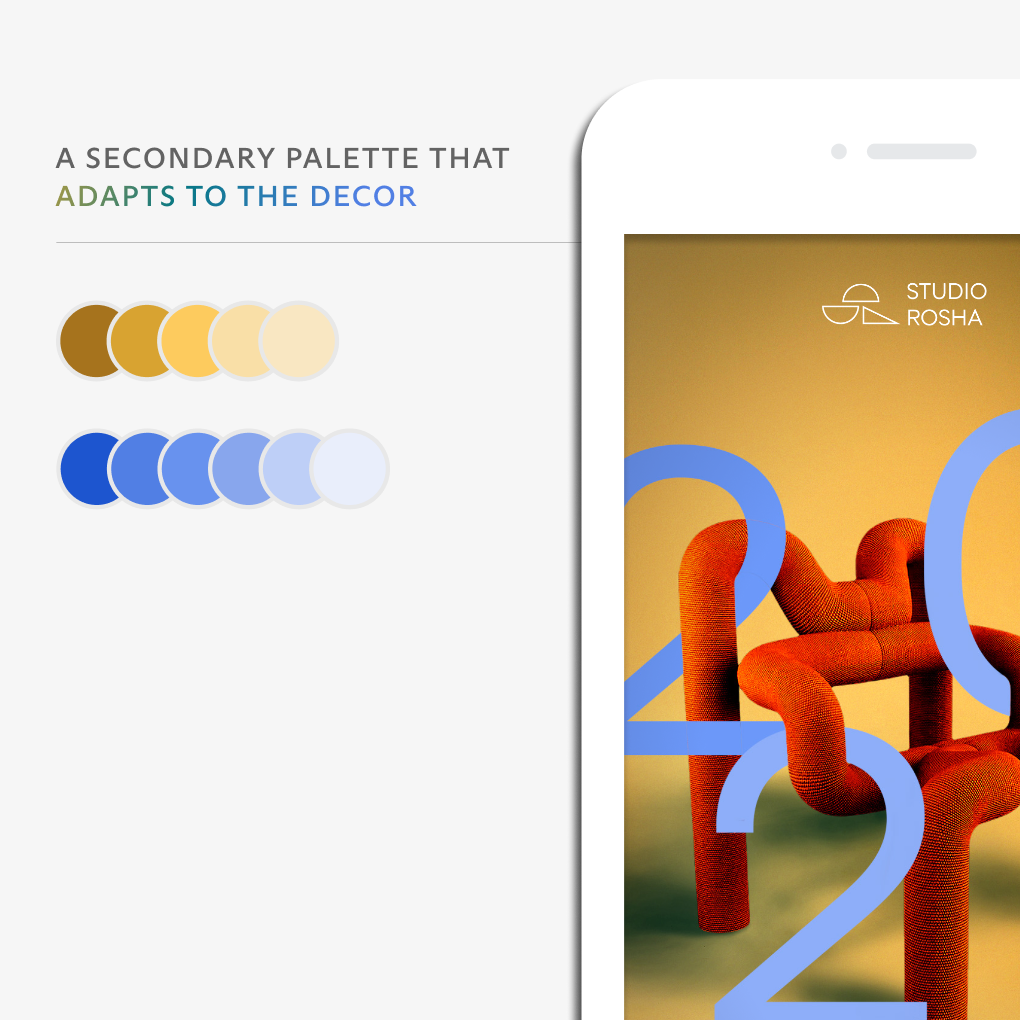 secondary color palette